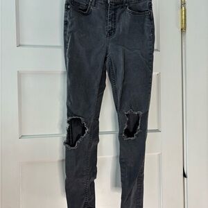 Free People Gray Women Jeans